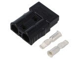 Conector Alimentare DC AMPHENOL AXC500H8 Hermafrodit 600V 2 pini
