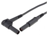 Cablu de măsurare 32A 1kV 1m negru PVC