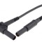 Cablu de măsurare 32A 1kV 1m negru PVC