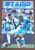 Program meci fotbal SSC NAPOLI - JUVENTUS TORINO 03.03.2019 (poster Raul ALBIOL)