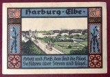 Germania notgeld 50 pfennig 1921 Harburg Elbe **