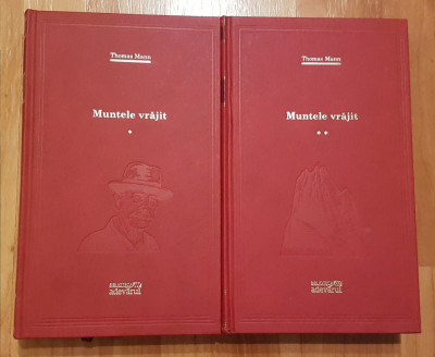 Muntele vrajit de Thomas Mann (2 vol.) Adevarul foto