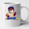 Cana alba personalizata Brawl Star - Fang, INOVATIX&reg;. 330 ml