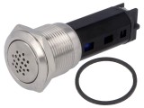 Semnalizator Acustic 80dB IP50 &Oslash;19mm 360mW