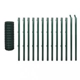 Cumpara ieftin Euro gard, verde, 25 x 1,5 m, otel
