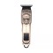 Masina de tuns, FOXMAG24, afisaj LED, incarcare USB, cu 5 capete interschimbabile, cu lame din otel inoxidabil, impermeabila, auriu