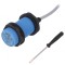 Senzor Capacitiv M30, Rază 3-16mm, NPN/NO NC
