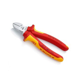 Cumpara ieftin Cleste cu taiere diagonala, maner izolat Knipex 70 06 160, 160 mm