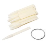 Tipsuri ascutite pentru exersat B3 set 50 naturale