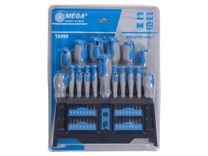 Șurubelnițe imbus, Phillips, Torx&reg; 50buc.