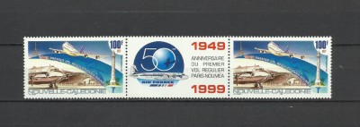 NOUA CALEDONIE 1999 AVIATIE PRIMUL ZBOR REGULAT PARIS NOUMEA foto
