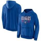 New York Rangers hanorac de bărbați cu glugă A/LS Hoodie blue - 2XL