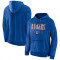 New York Rangers hanorac de bărbați cu glugă A/LS Hoodie blue - S