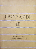 Leopardi - Versuri (1963)