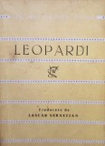 Leopardi - Versuri (Editia: 1963)