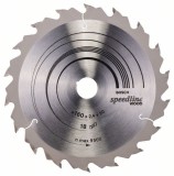 Bosch Panza fierastrau circular Speedline Wood, 160X20x2.2mm, 18T