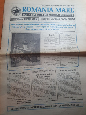 ziarul romania mare 31 ianuarie 1997 foto