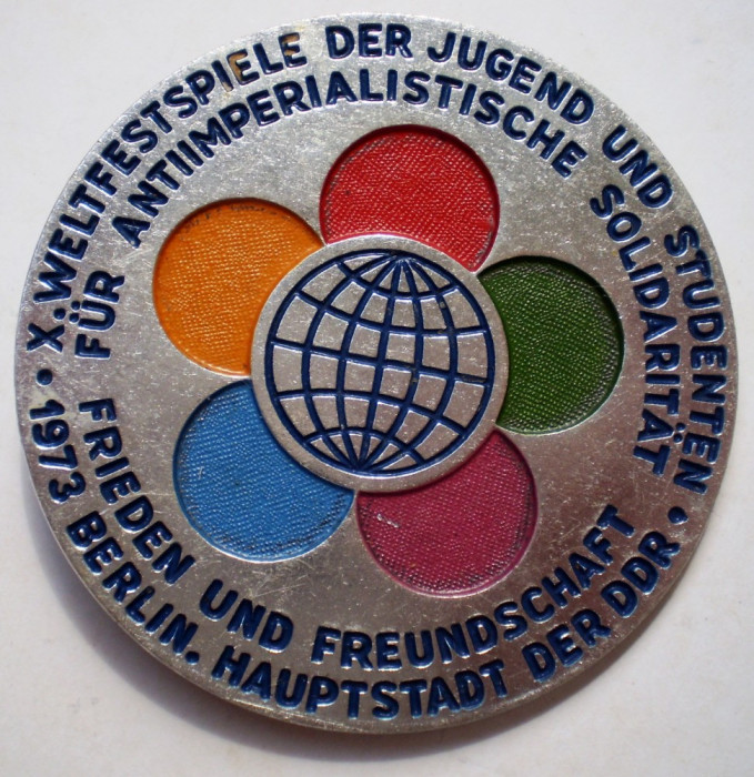 I.702 GERMANIA RDG DDR FESTIVALUL MONDIAL AL TINERETULUI SI STUDENTILOR 1973