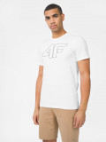 Tricou regular cu imprimeu pentru bărbați, 4F Sportswear