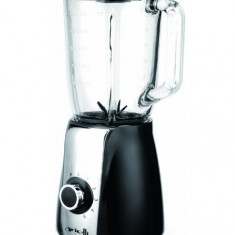 Blender ARIELLI ELS6543, Putere 600 W, Capacitate 1.5, Negru, Bol de sticla