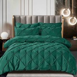 Cumpara ieftin Lenjerie cu elastic 160x200 Rynker Verde 6 Piese (Finet)