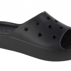 Papuci flip-flop Crocs Classic Platform Slide 208180-001 negru