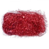 Beteală Crăciun, Roșu, Tinsel, Stele, Capacitate 20g