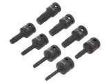 Set chei Torx tubulară cu impact 8 bucăți