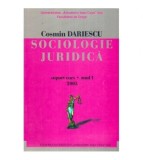 Cosmin Dariescu - Sociologie juridica - Suport curs - Anul I - 120105