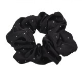 Elastic de Păr, Negru, Cu Strass Mic, Oem