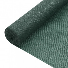 Plasa protectie intimitate, 1,5x50 m, verde, 75 g/m&sup2;, HDPE