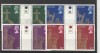 CiclisA 25 aniversare a incoronarii, serie cu gater color,Anglia., Regi, Nestampilat