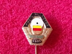 Insigna tir sportiv pistol 1992 - Germania foto