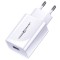 Incarcator retea Usams T22 USB, Quick Charge 3, 18W, Alb
