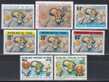 Benin, Ciad, Coasta de Fldes, Madagascar, Mali 1979,1980 - Aniversarea de 20 de ani a Organizație Africane pentru Siguranța Aeriană, 5 Serii, MNH
