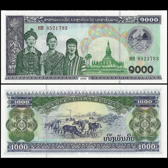 Laos 2003 - 1000 kip UNC