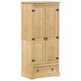 Cumpara ieftin Sifonier Corona, 76x50x170 cm, lemn masiv de pin