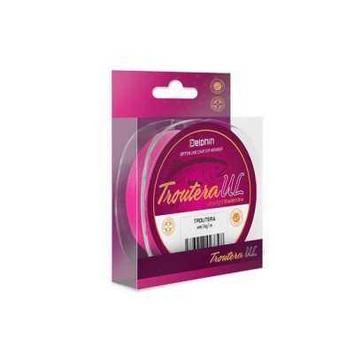 Fir Textil Delphin TROUTERA roz 0.045mm 4lbs 130m foto