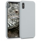 Husa pentru Apple iPhone X / iPhone XS, Silicon, Gri, 42495.70