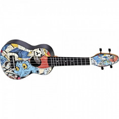 Set Ukulele Soprano Ortega K2-SR Keiki "Samurai"