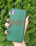 Toc TPU Leather bodhi. Apple iPhone 12 Pro Max Dark Green
