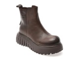 Ghete GRYXX maro, 2667, din piele naturala