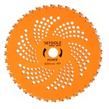 Disc pentru motocoasa 40T Vidia 255 mm, prindere 25.4 mm, Detoolz Power
