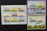 SAUTOME E PRINCIPE-VAPOARE FLUVIALE-1 M/Sh+2 S/Sh-.MNH**-STP 31
