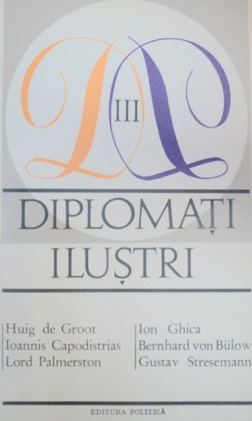 DIPLOMATI ILUSTRI VOL 3 1973