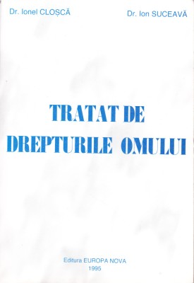AS - DR. IONEL CLOSCA - TRATAT DE DREPTURILE OMULUI foto