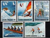 C5378 - Grecia 1983 - Sport 5v.nestampilate MNH