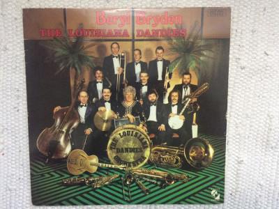 beryl bryden the louisiana dandies 1979 disc vinyl lp muzica jazz dixieland VG+ foto