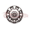 Set 4 Capace Roti VW R14 Argintii Flexibile - Model 206, Plastic, Fixare Sigura
