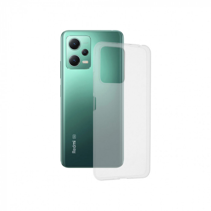 Husa Compatibila cu Xiaomi Redmi Note 12 5G / Poco X5 Techsuit Clear Silicone Transparenta